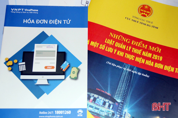 180 doanh nghiệp Hà Tĩnh học cách sử dụng hóa đơn điện tử