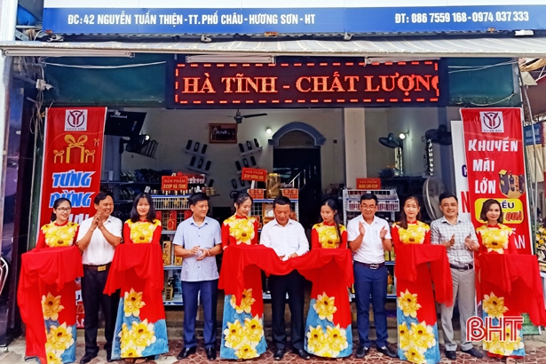 Khai trương cửa hàng sản phẩm OCOP tại Hương Sơn